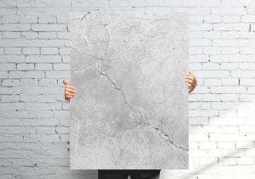 Hard Cracked Concrete Vinyl Photography Backdrops - Vinyl Backdrops