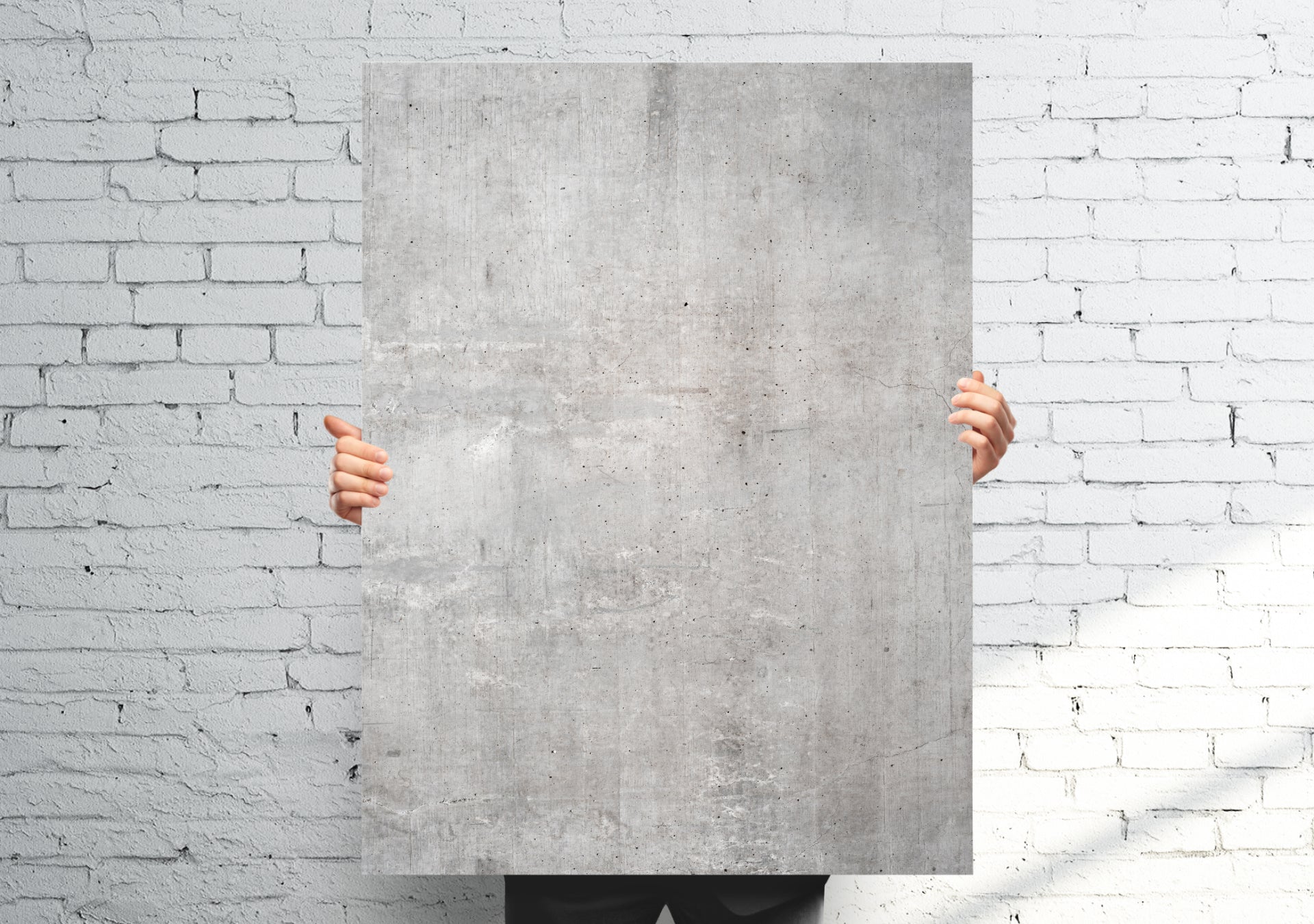 Pressed Concrete vinyl photography backdrop, Australian made