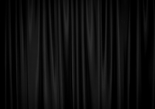 Black Curtain Material Vinyl Photography Backdrops