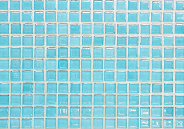 Blue Mini Tile Vinyl Photography Backdrops