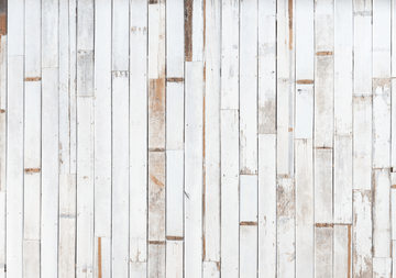 White Rustic Timber Planks Vinyl Photography Backdrops